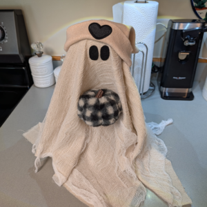 13" x 17" Sweater Weather Ghost Decor