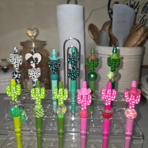 Colorful Cactus Pen Collection