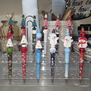 Christmas Tree and Snowman Pen Collection