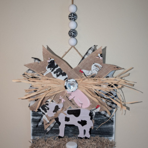 8" x 8" Farm Fresh Milk Sign